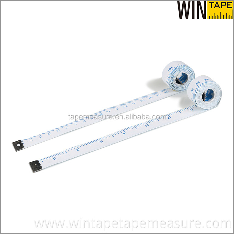 150cm/60inch Soft New Name Ruler for Tailor Cm Tape Measure Length Measuring Tools for Print PVC and Fiberglass 1.5m*19mm